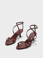 Maeve Leather Stiletto Sandals - Image 2