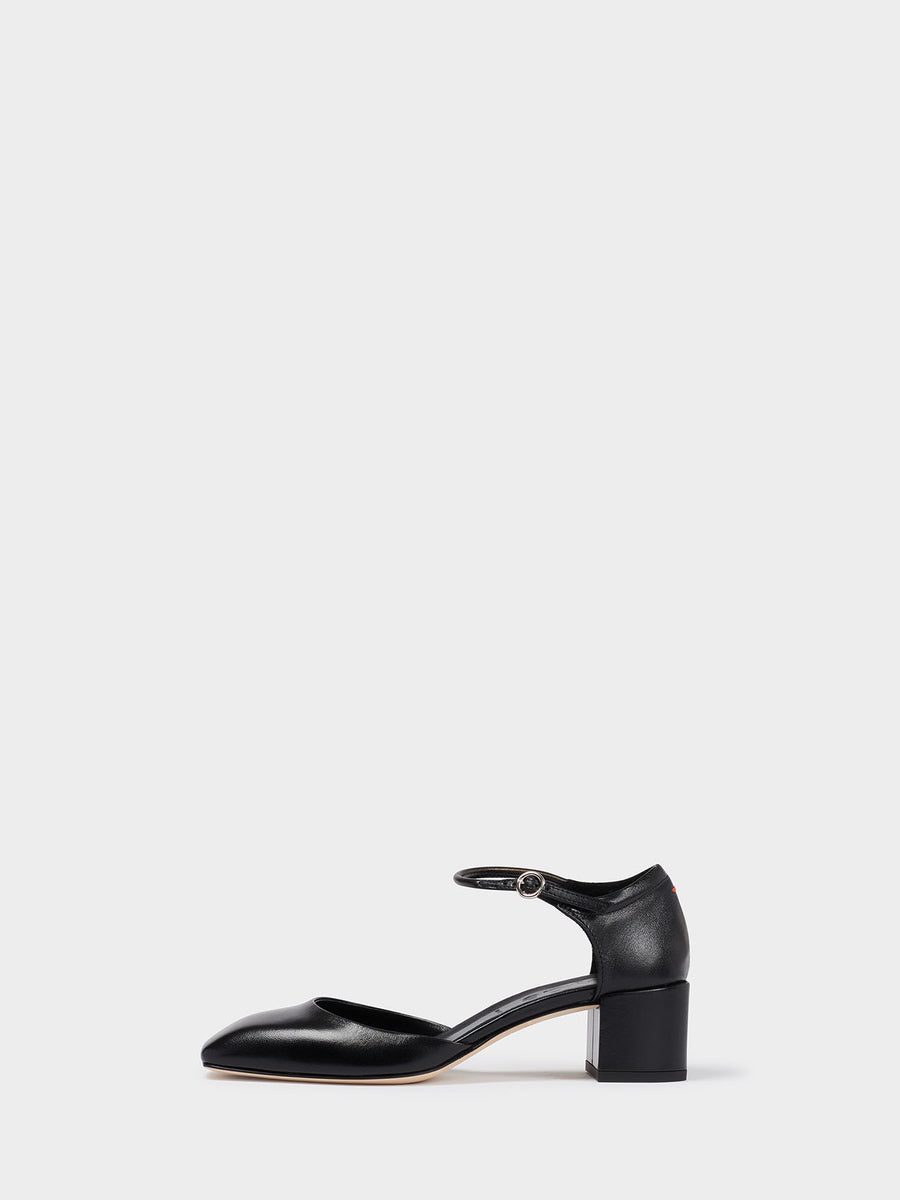 Magda Leather Mary-Jane Pumps
