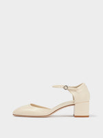 Magda Leather Mary-Jane Pumps - Image 1