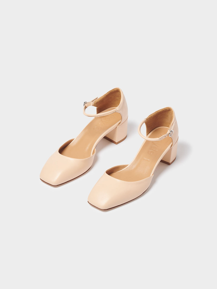 Magda Leather Mary-Jane Pumps