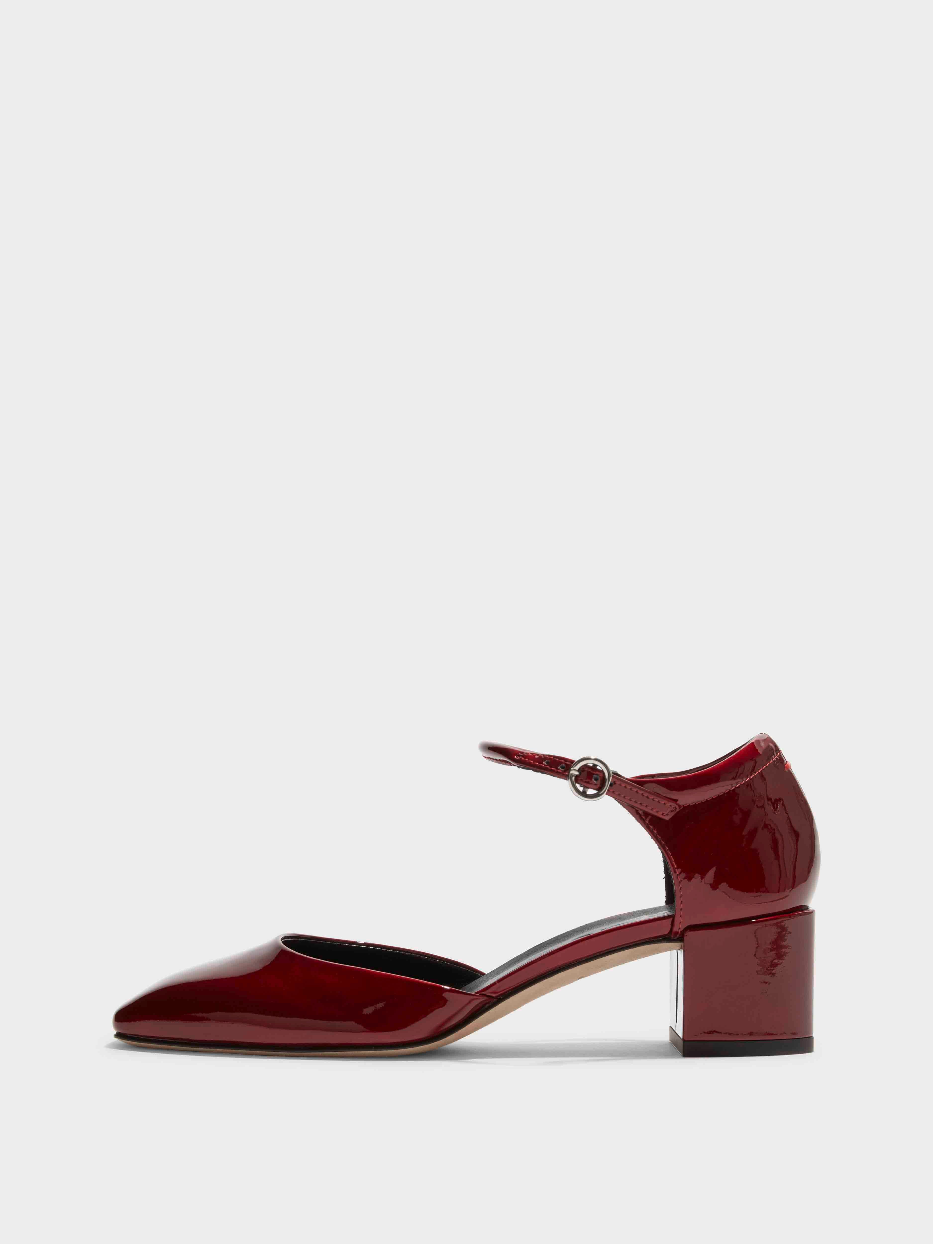 Magda Leather Mary-Jane Pumps – Aeyde Magda Leather Mary-Jane Pumps – Aeyde