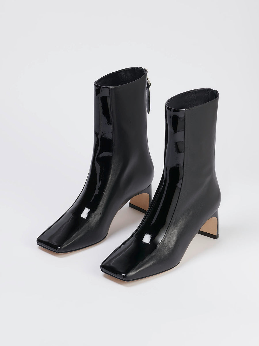 Manu Black Calf/Patent