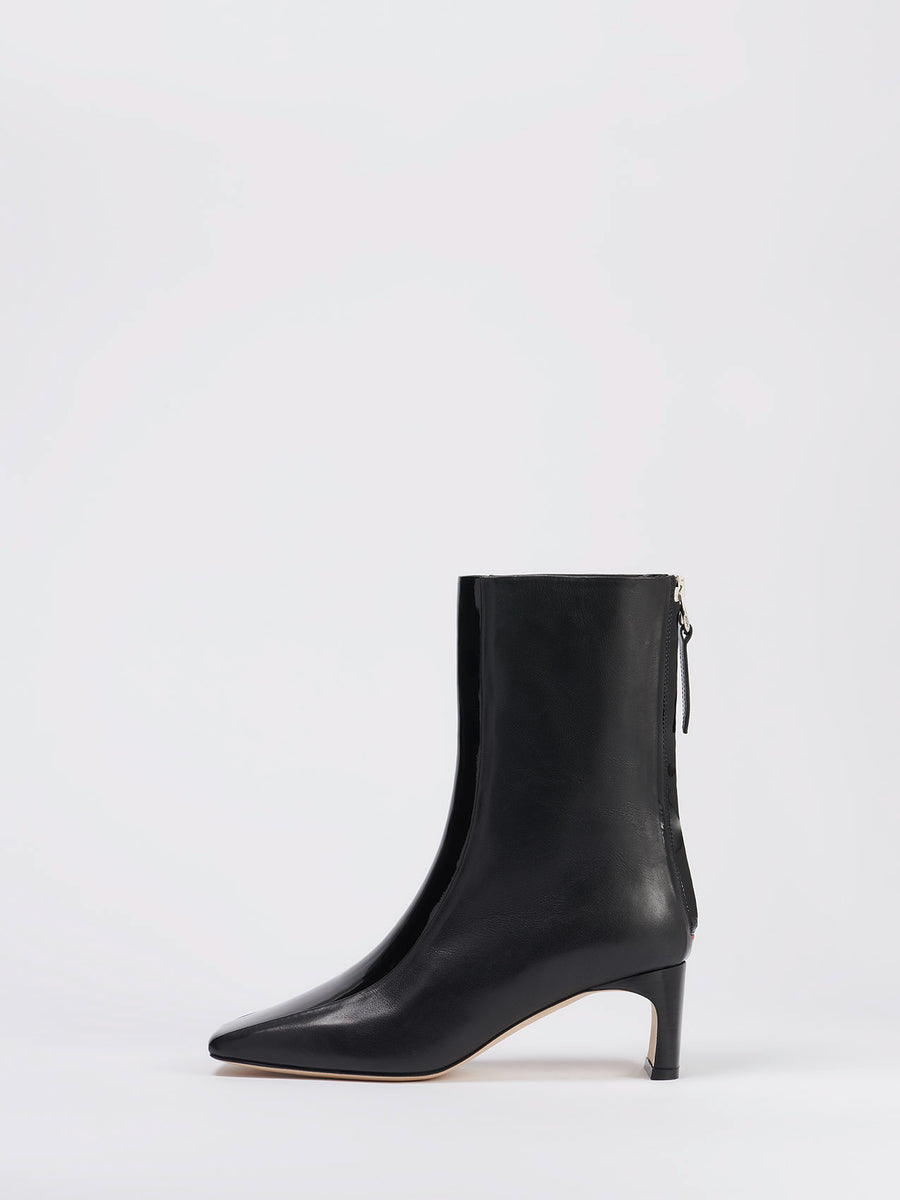Manu Black Calf/Patent