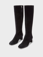 Marty Suede Knee-High Boots - Image 3