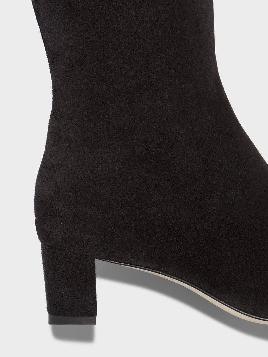Marty Suede Knee-High Boots