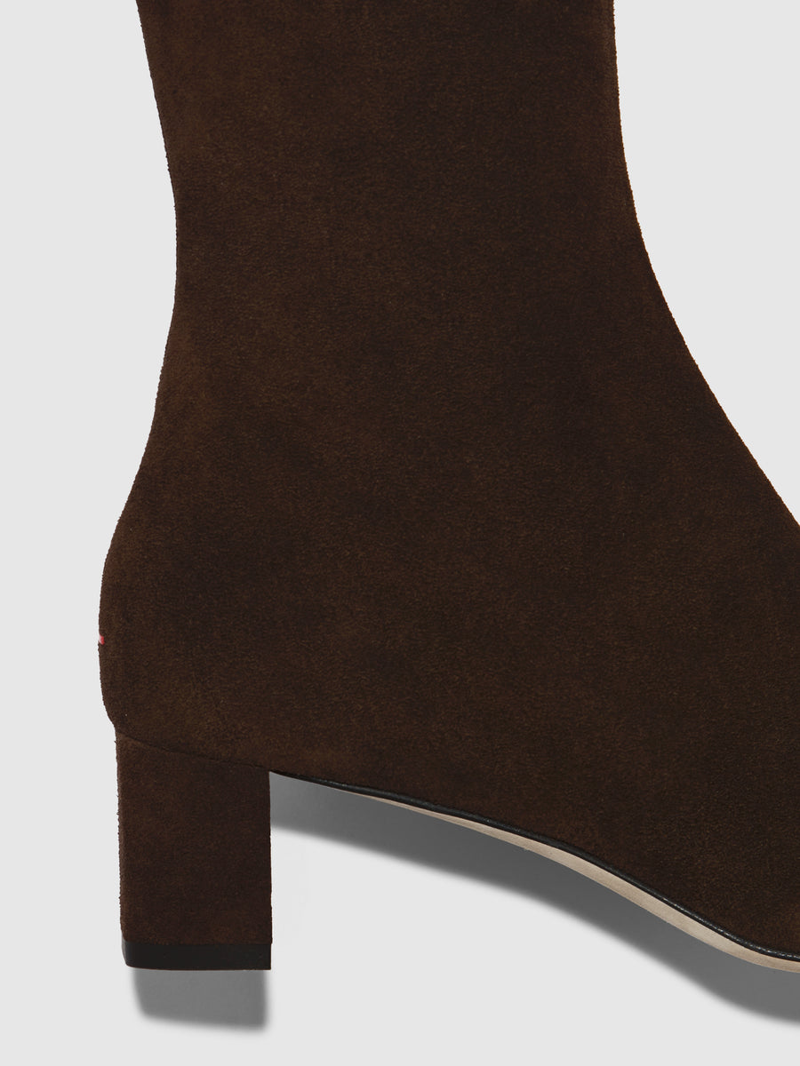 Marty Suede Knee-High Boots