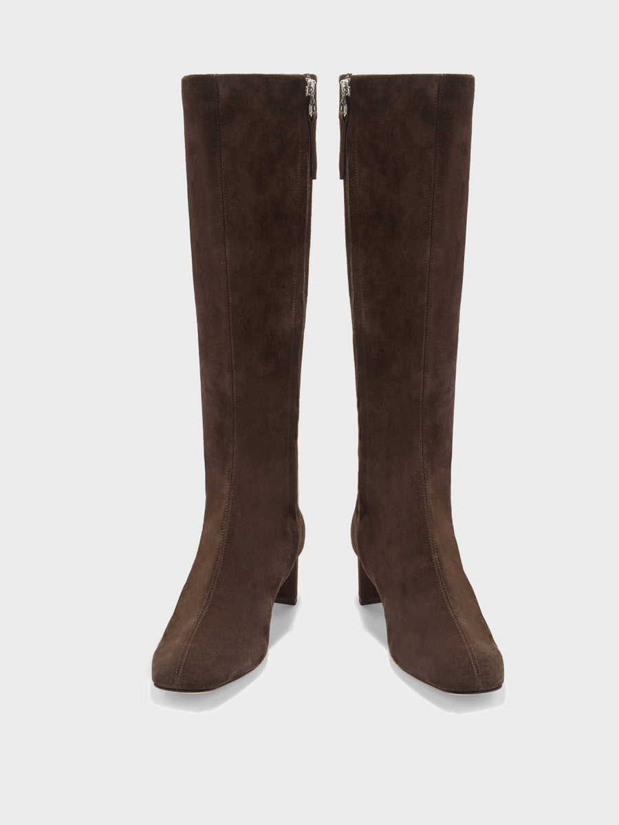 Marty Suede Knee-High Boots