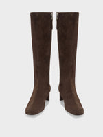 Marty Suede Knee-High Boots - Image 5