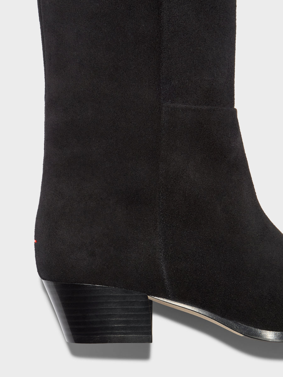 Medea Suede Knee-High Boots