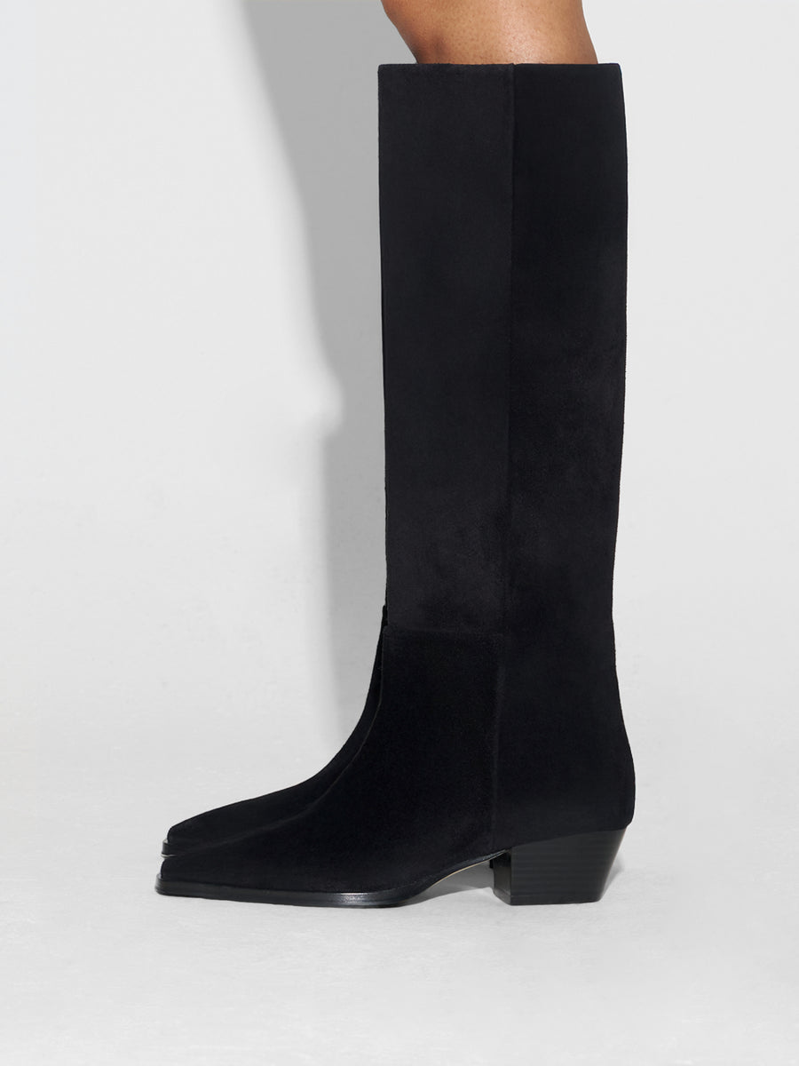 Medea Suede Knee-High Boots