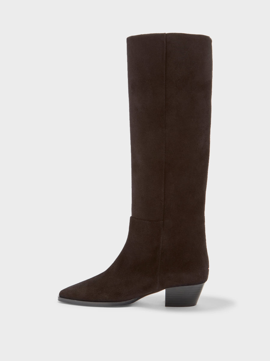 Medea Suede Knee-High Boots