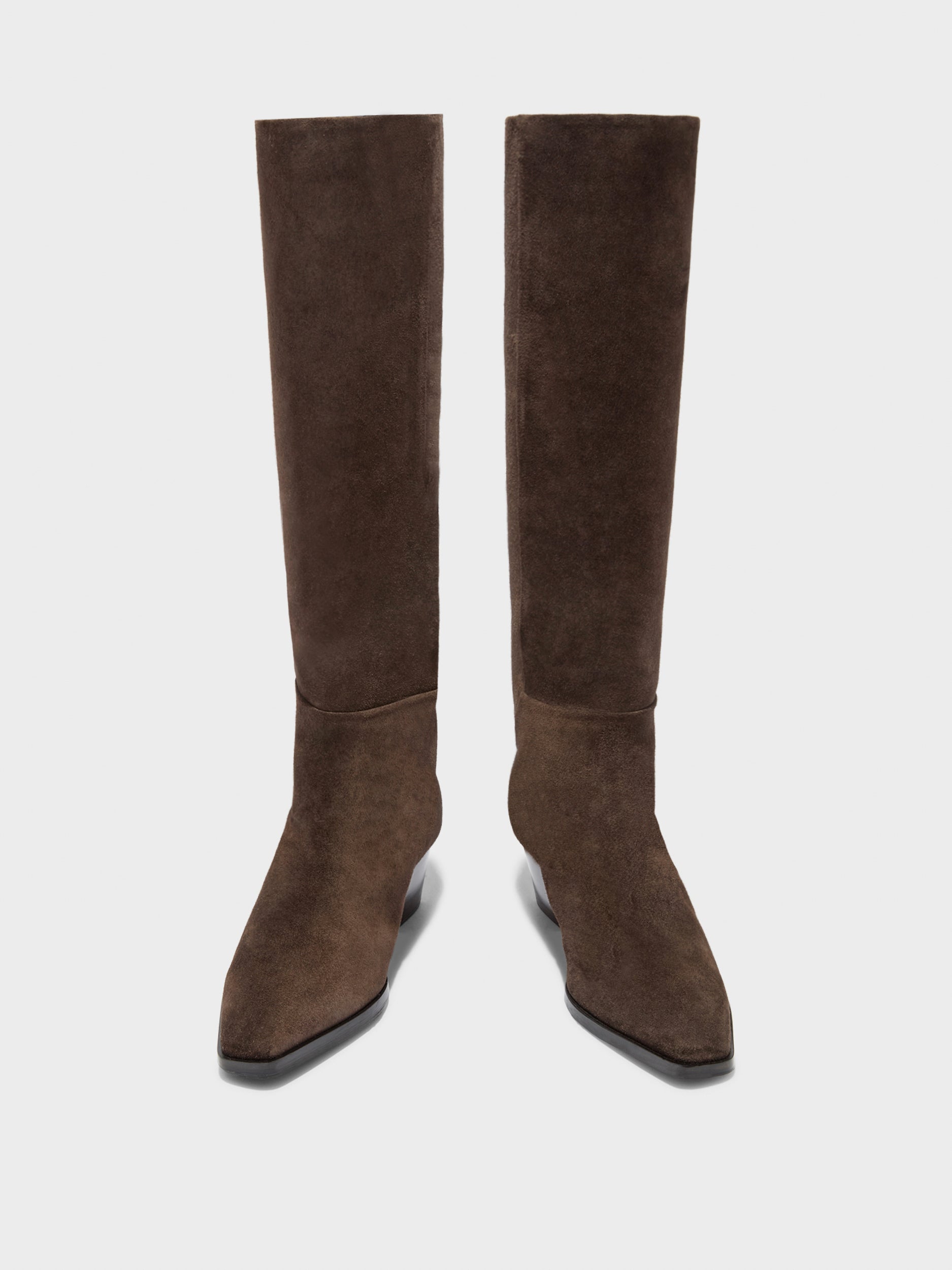 Medea Suede Knee-High Boots - Image 5