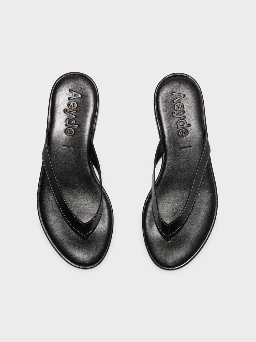 Melody Leather Toe-Post Sandal