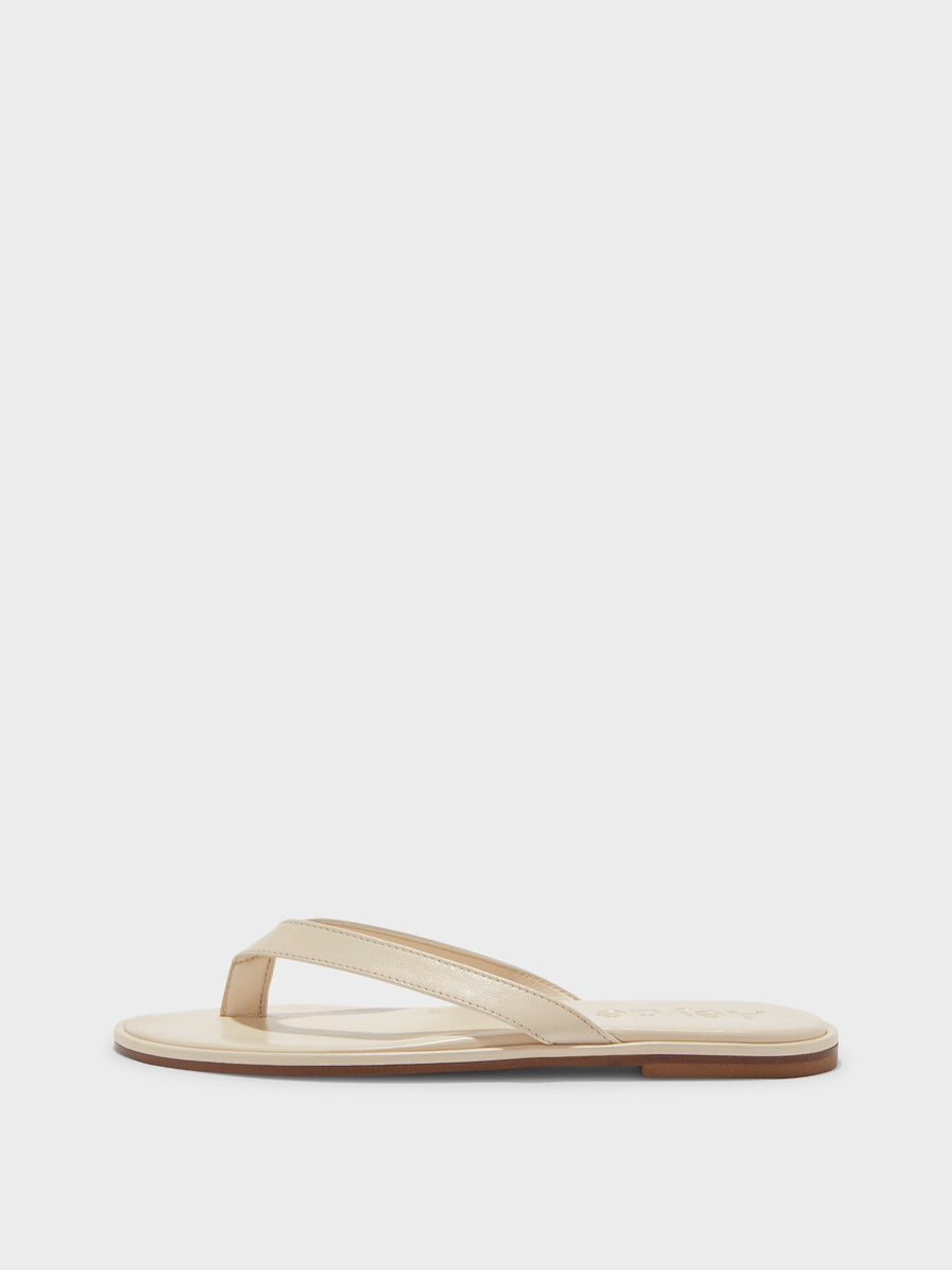 Melody Leather Toe-Post Sandal