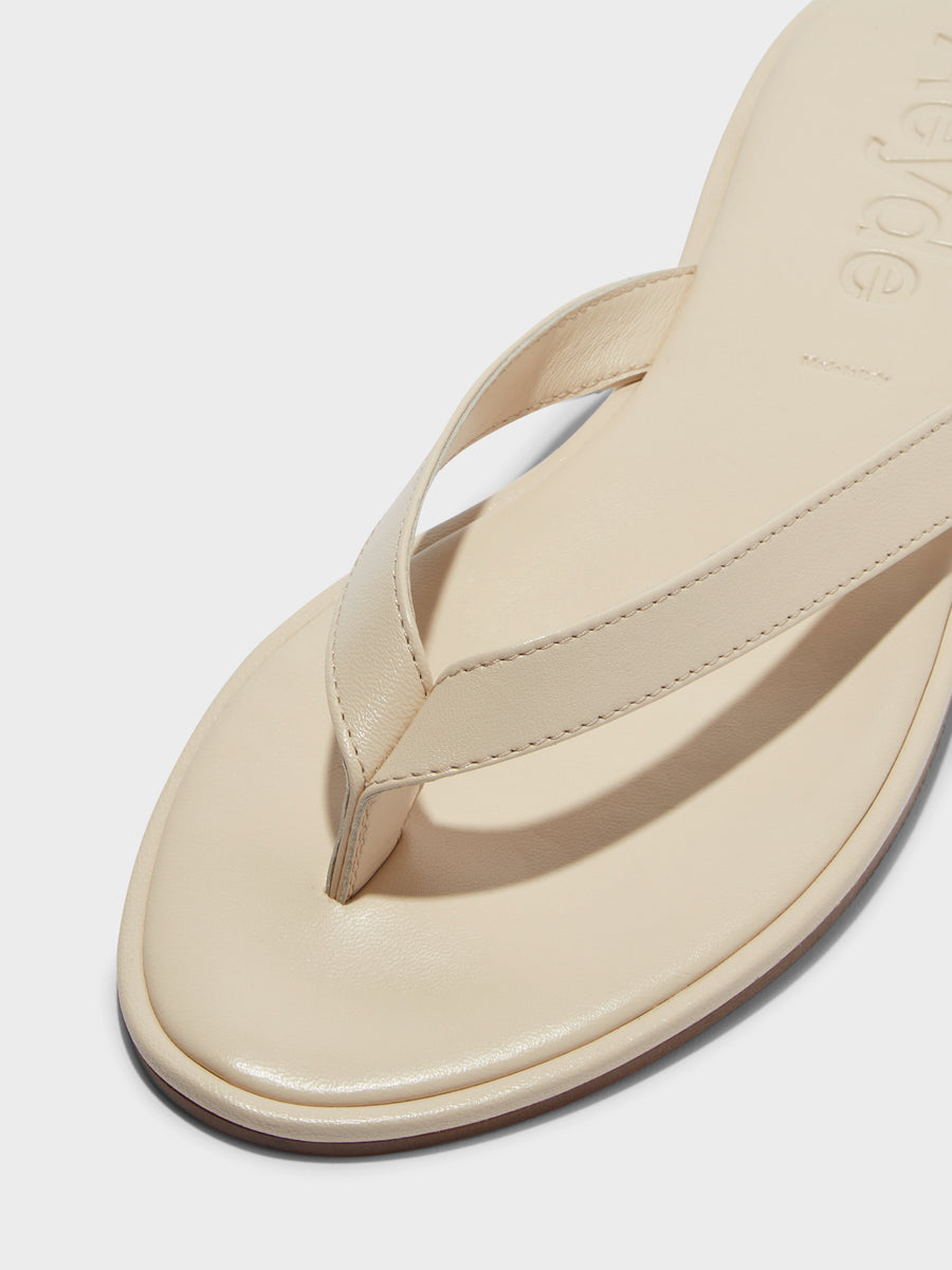 Melody Leather Toe-Post Sandal