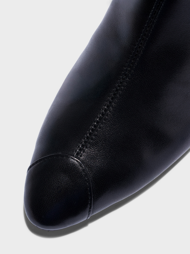 Mia Leather Ankle Boots