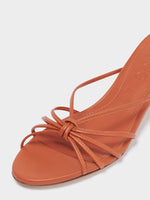 Milla Leather Kitten-Heel Sandals - Image 3