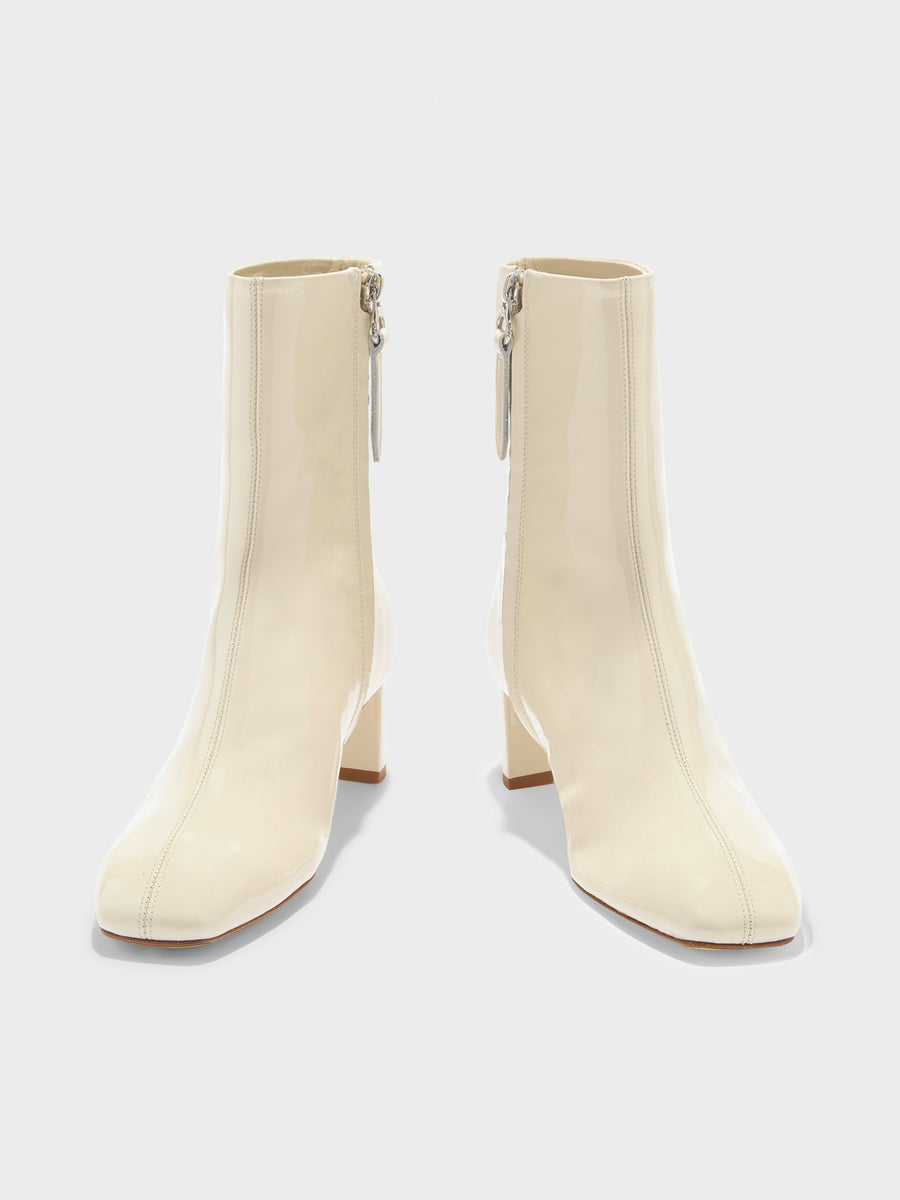 Millie Patent Ankle Boots