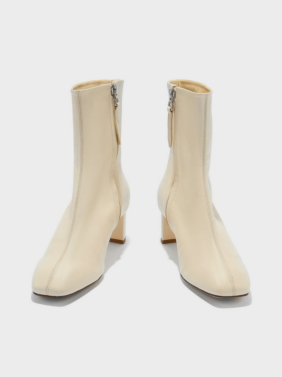 Millie Leather Ankle Boots