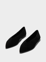 Moa Suede Pointed-Toe Flats - Image 2