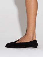 Moa Suede Pointed-Toe Flats - Image 6