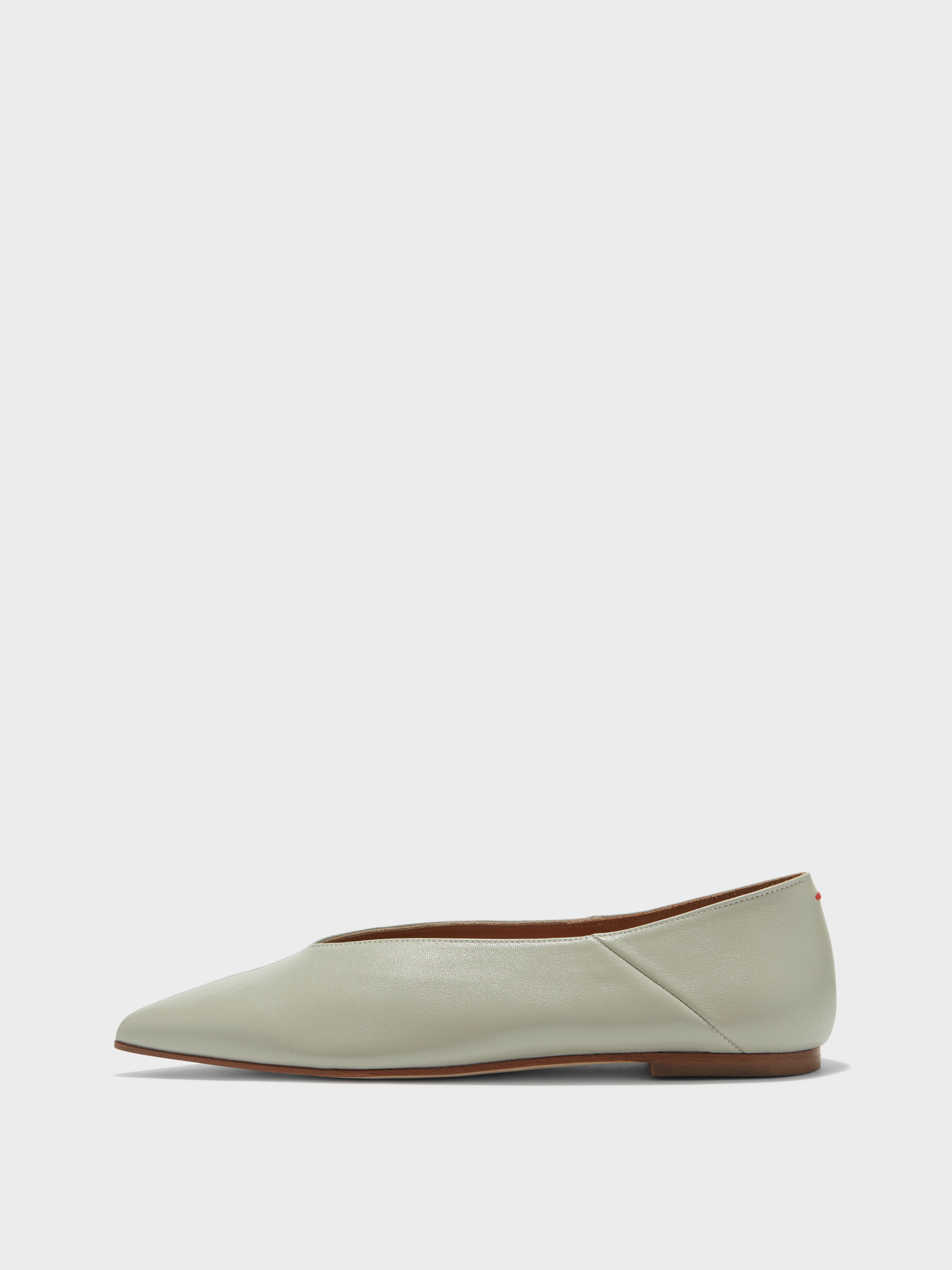 Moa Leather Ballet Flats - Image 1