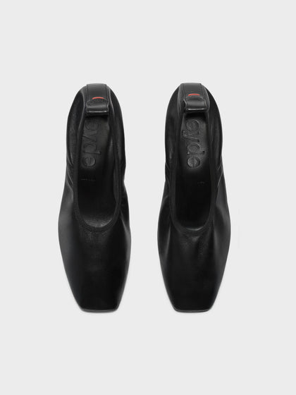 【美品】 PATOU Black Ruched Heels 35 パトゥ Narissa Ruched Pumps – Aeyde