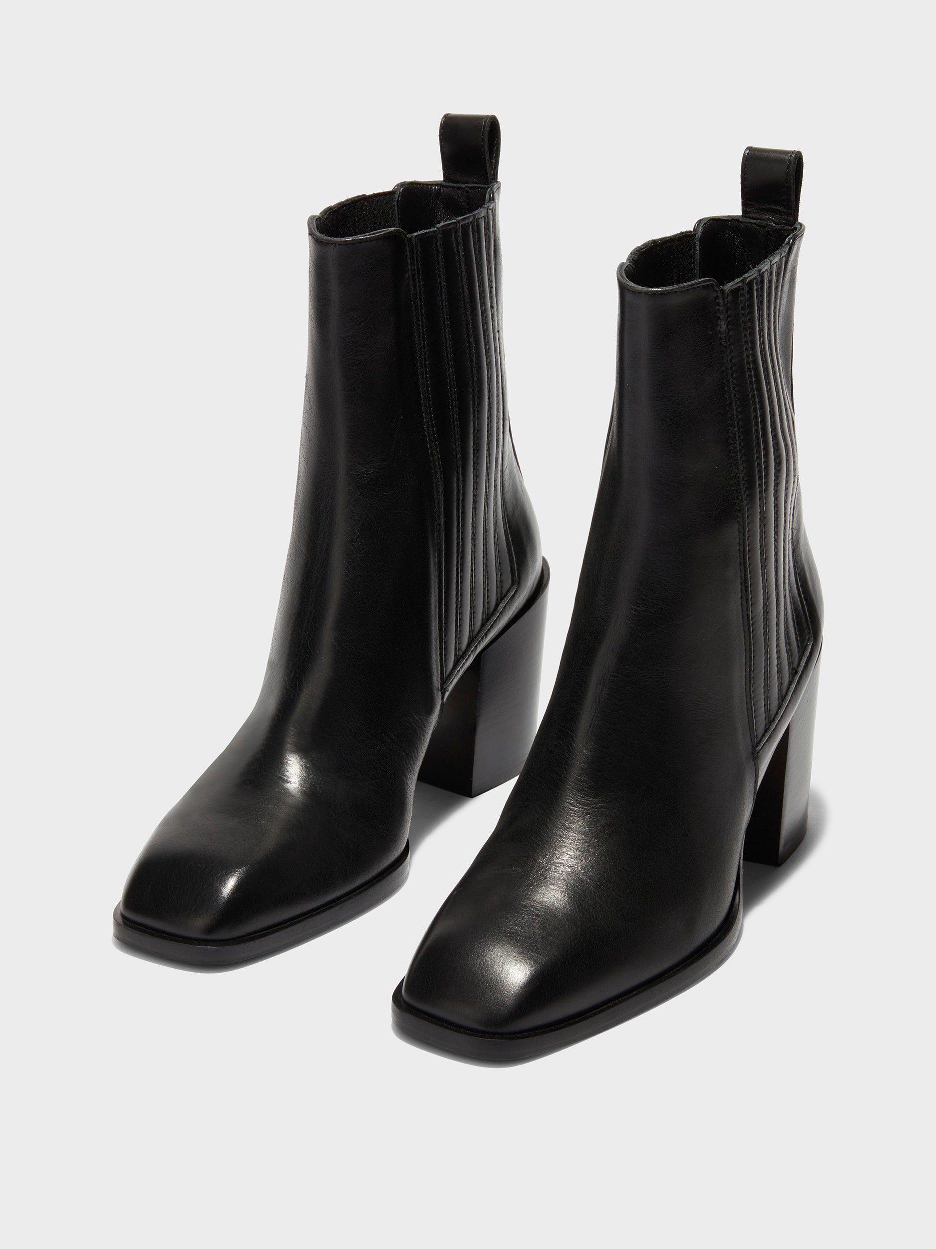 Nat Leather Ankle Boots - Image 2