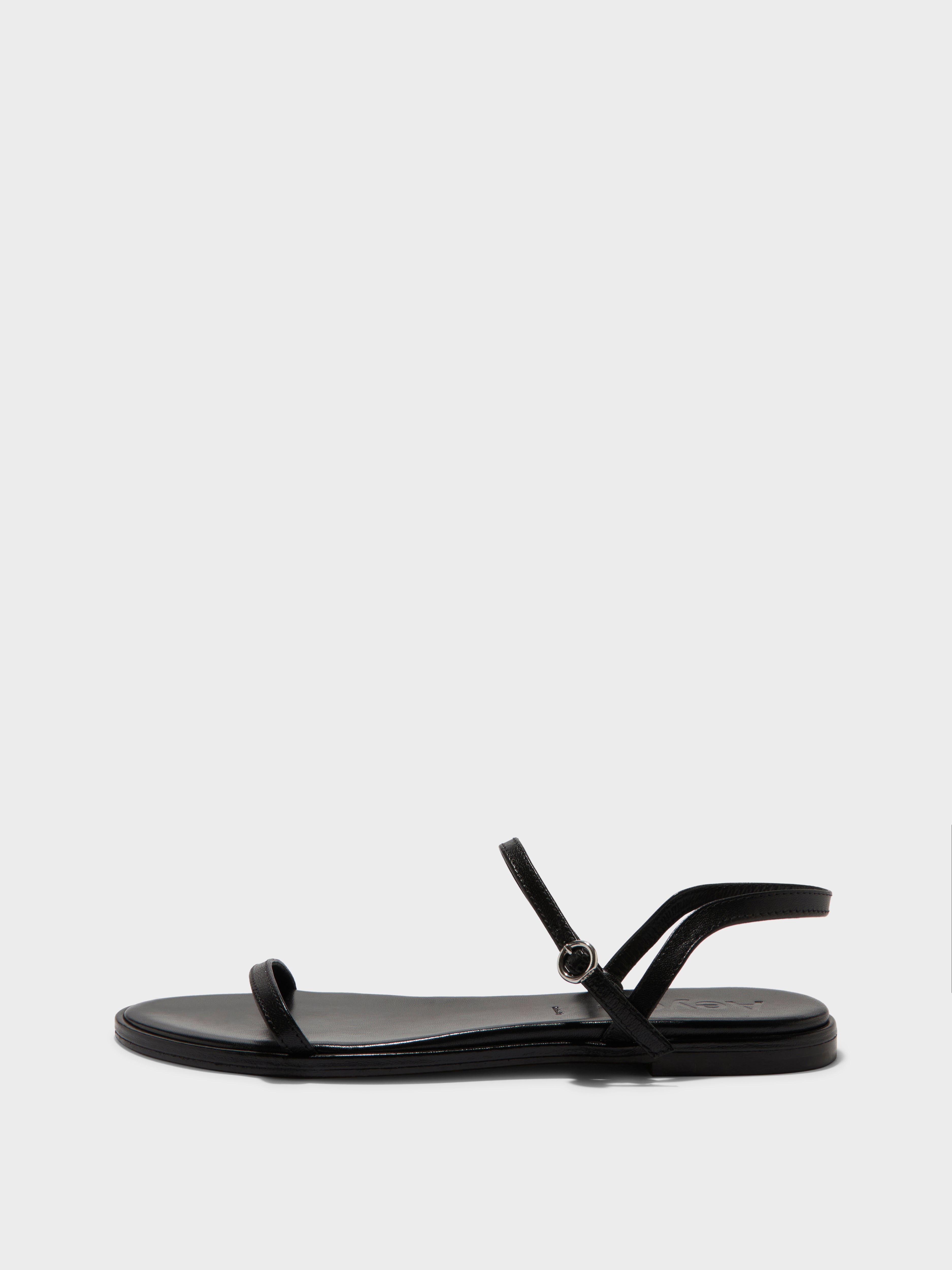 【関税込み】aeyde Sandals AEYDE Whit leather sandals | NET-A-PORTER