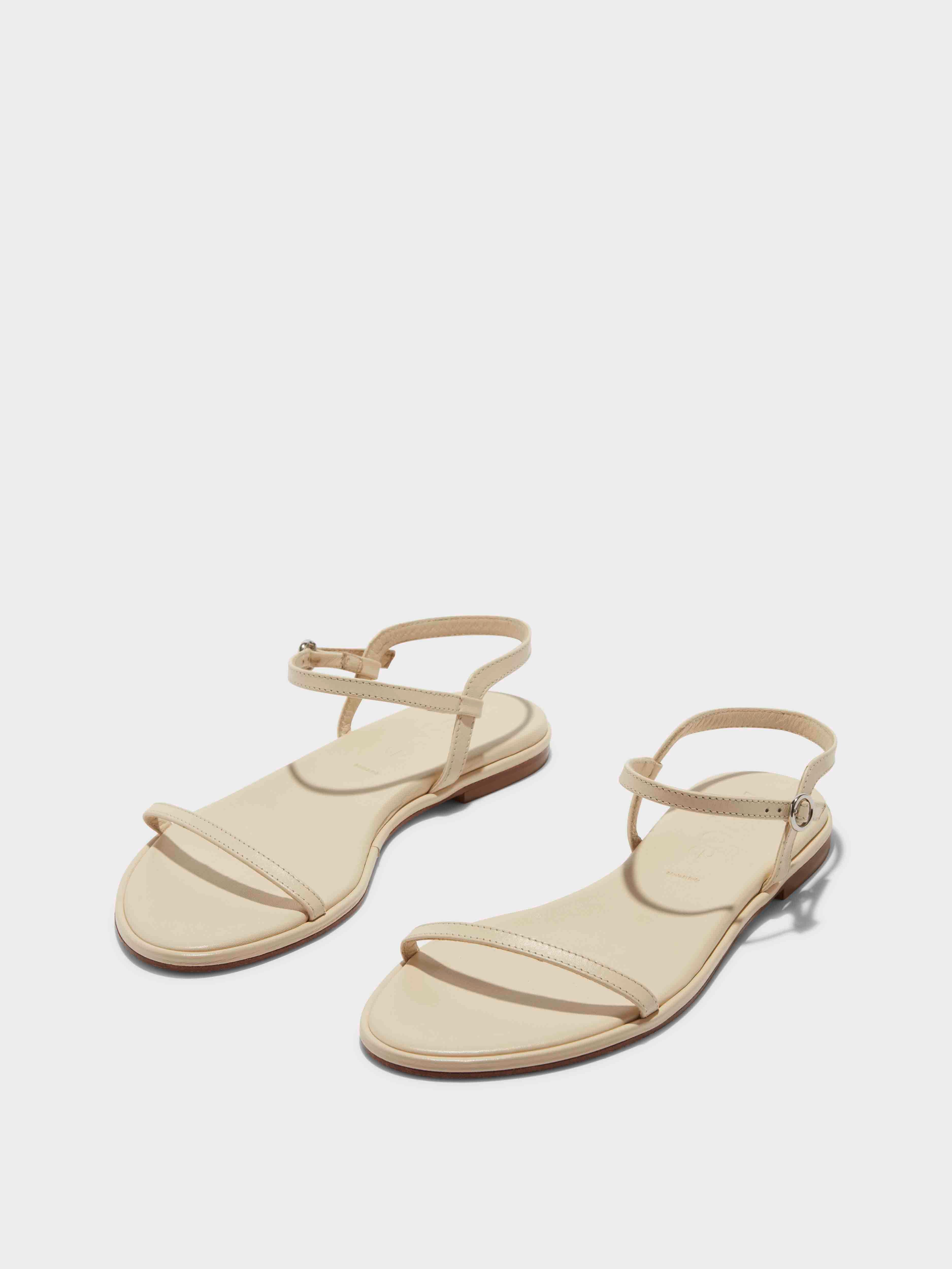 Aeyde | NETTIE Creamy Nappa Flat Sandal