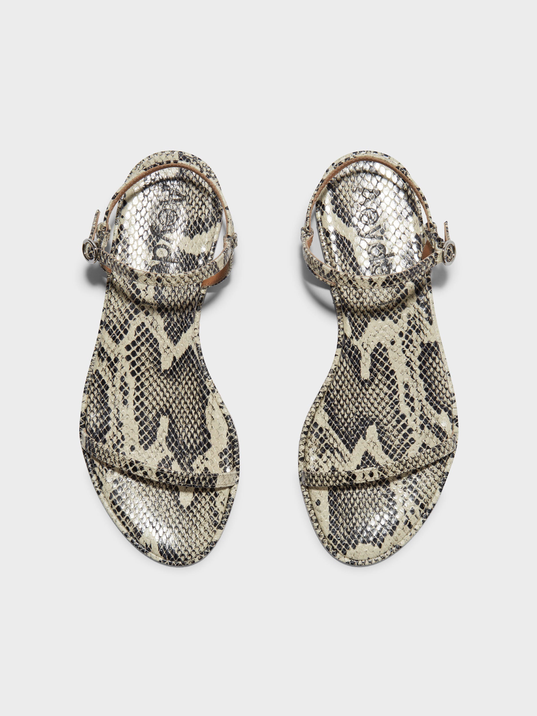 【関税込み】Aeyde シルバー Nettie レザー サンダル Nettie Leather Sandals – Aeyde
