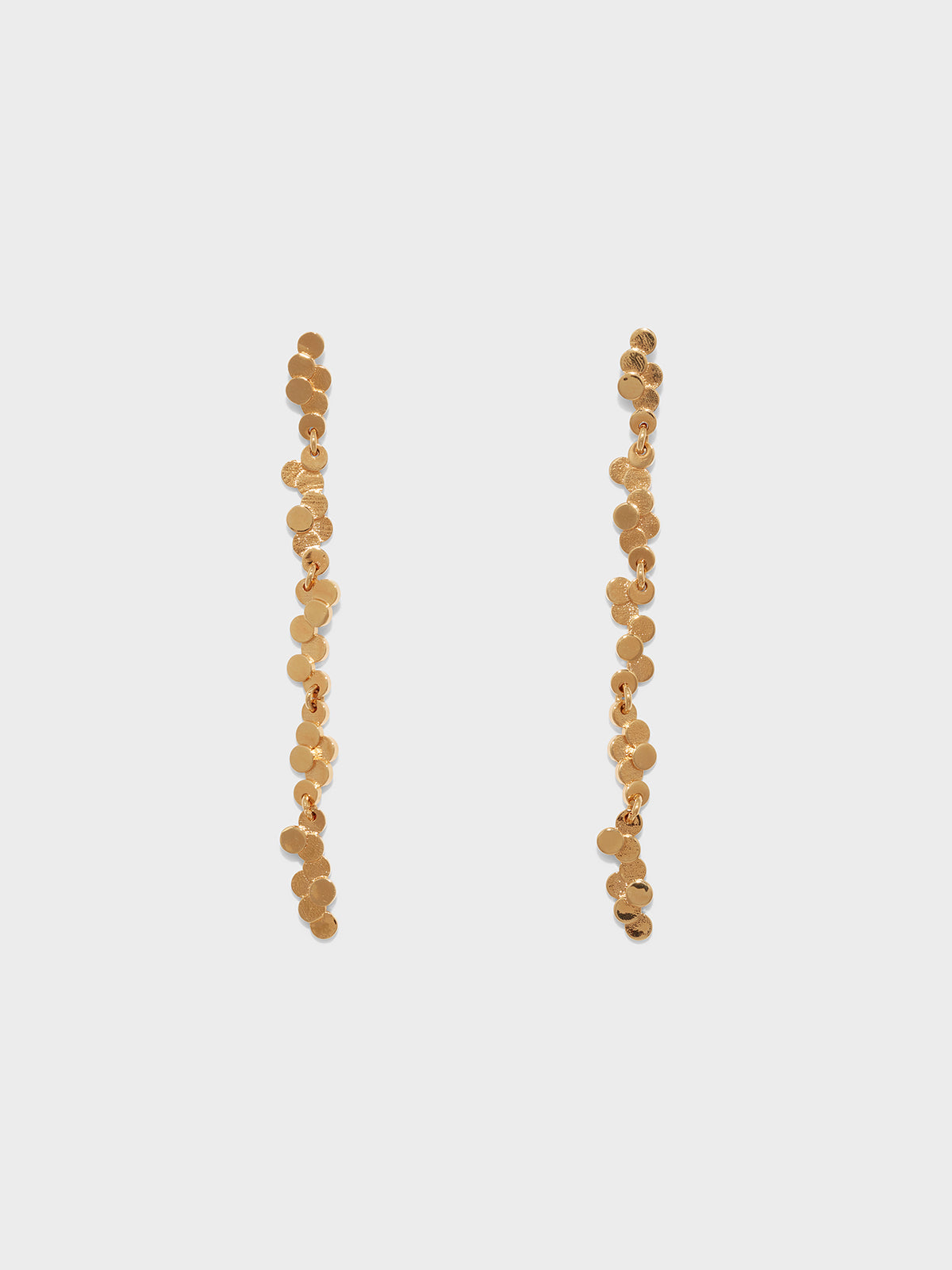 Neva 18kt Gold-Plated Drop Earrings - Image 1