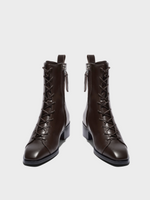 Noel Leather Ankle Boots - Image 5