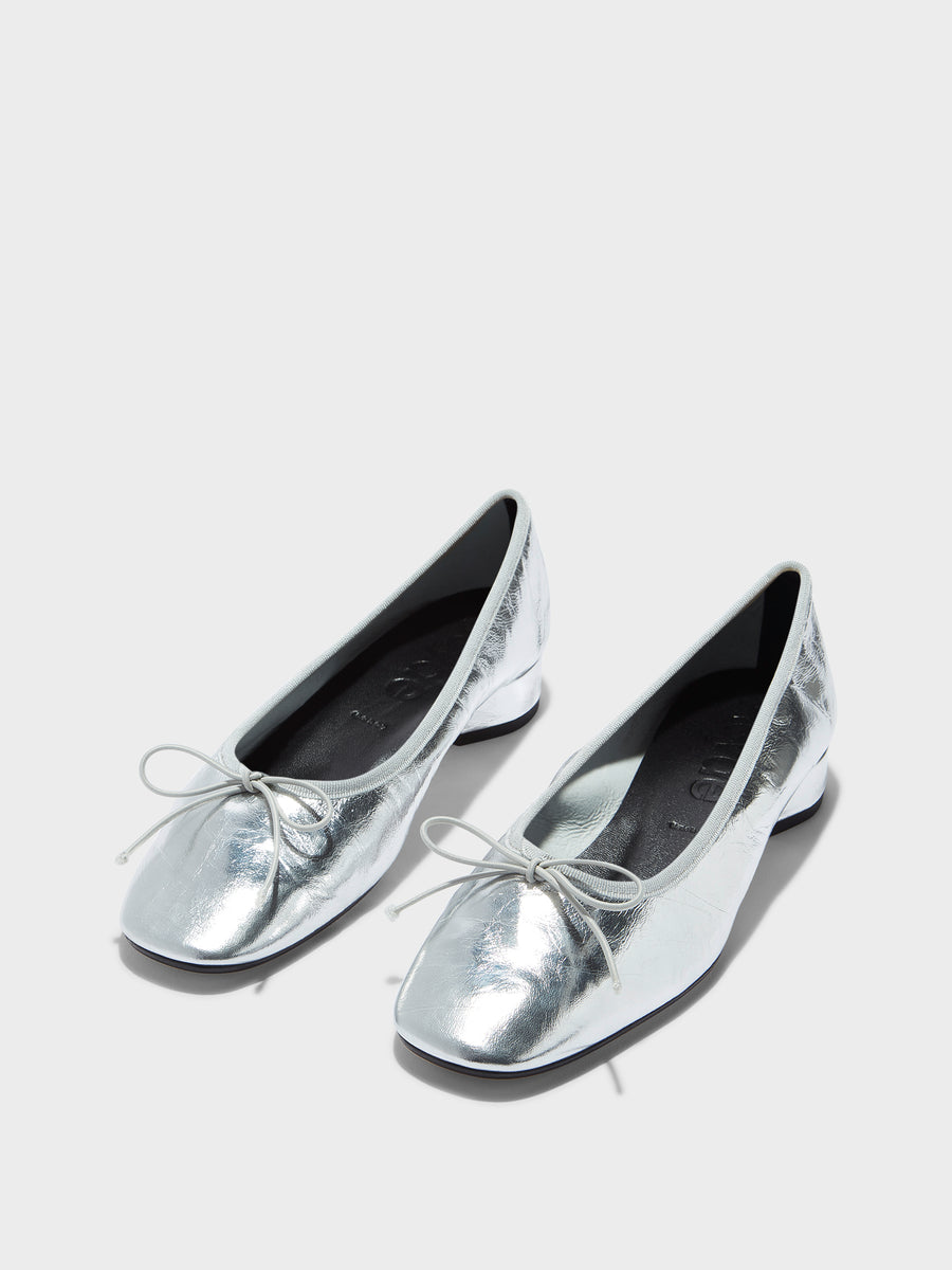 Onda Crackle Ballet Flats