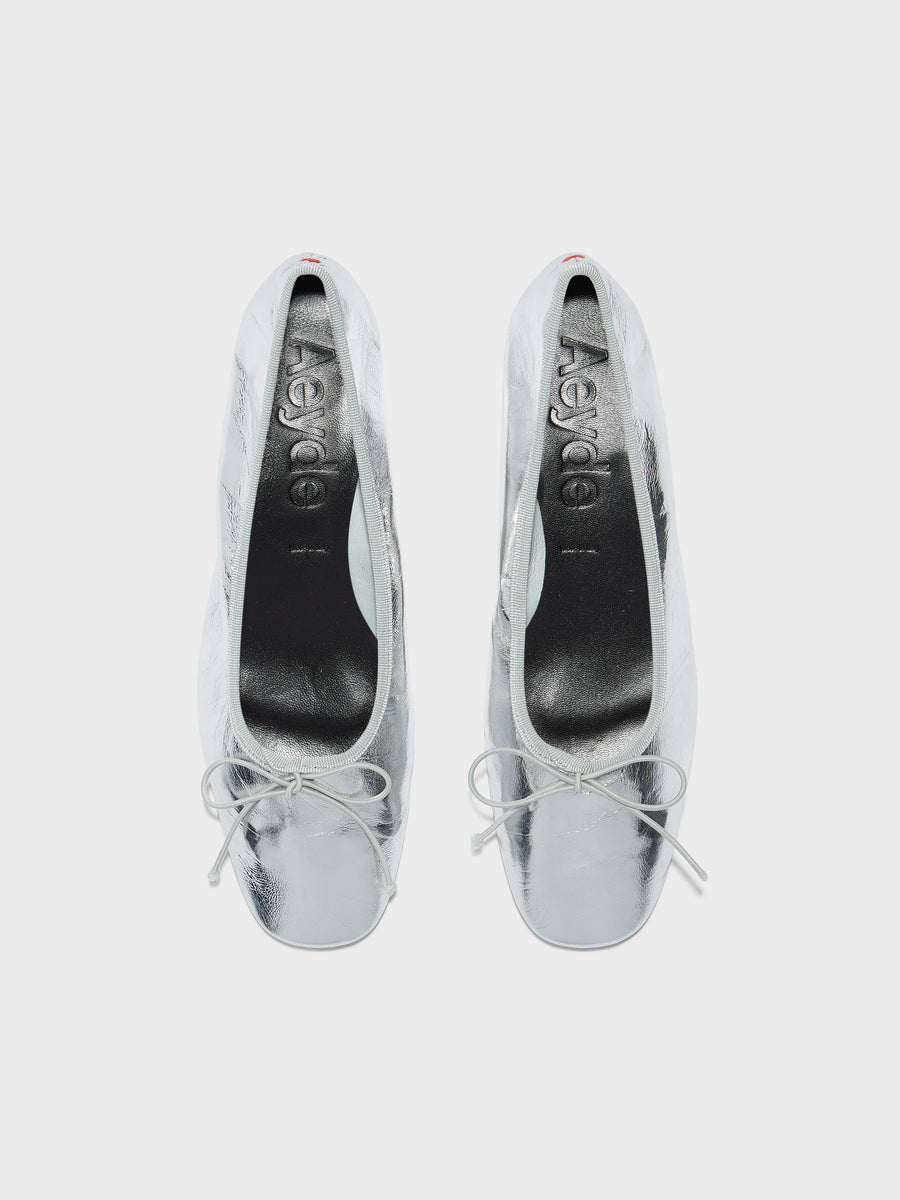Onda Crackle Ballet Flats