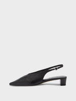 Oti Leather Slingback Pumps - Image 1