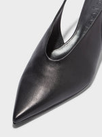 Oti Leather Slingback Pumps - Image 3