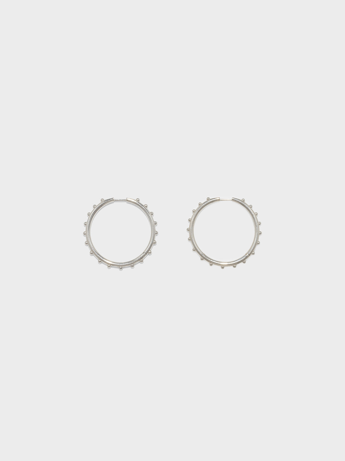 Otis Palladium-Plated Hoop Earrings - Image 1