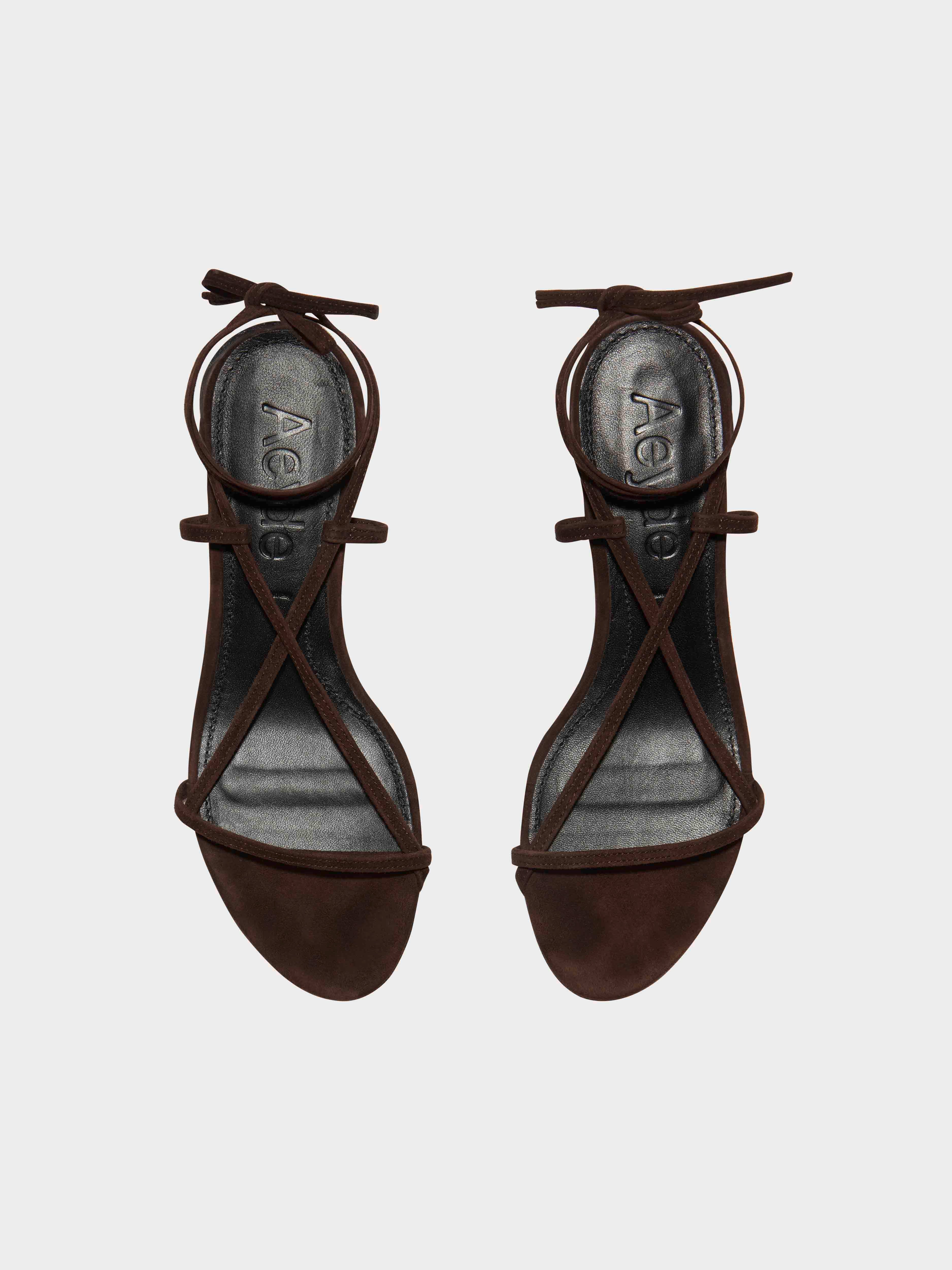 Paige Suede Kitten-Heel Sandals - Image 5