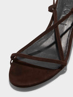 Paige Suede Kitten-Heel Sandals - Image 3