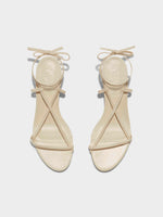 Paige Leather Kitten-Heel Sandals - Image 5