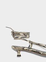 Paige Leather Kitten-Heel Sandals - Image 4