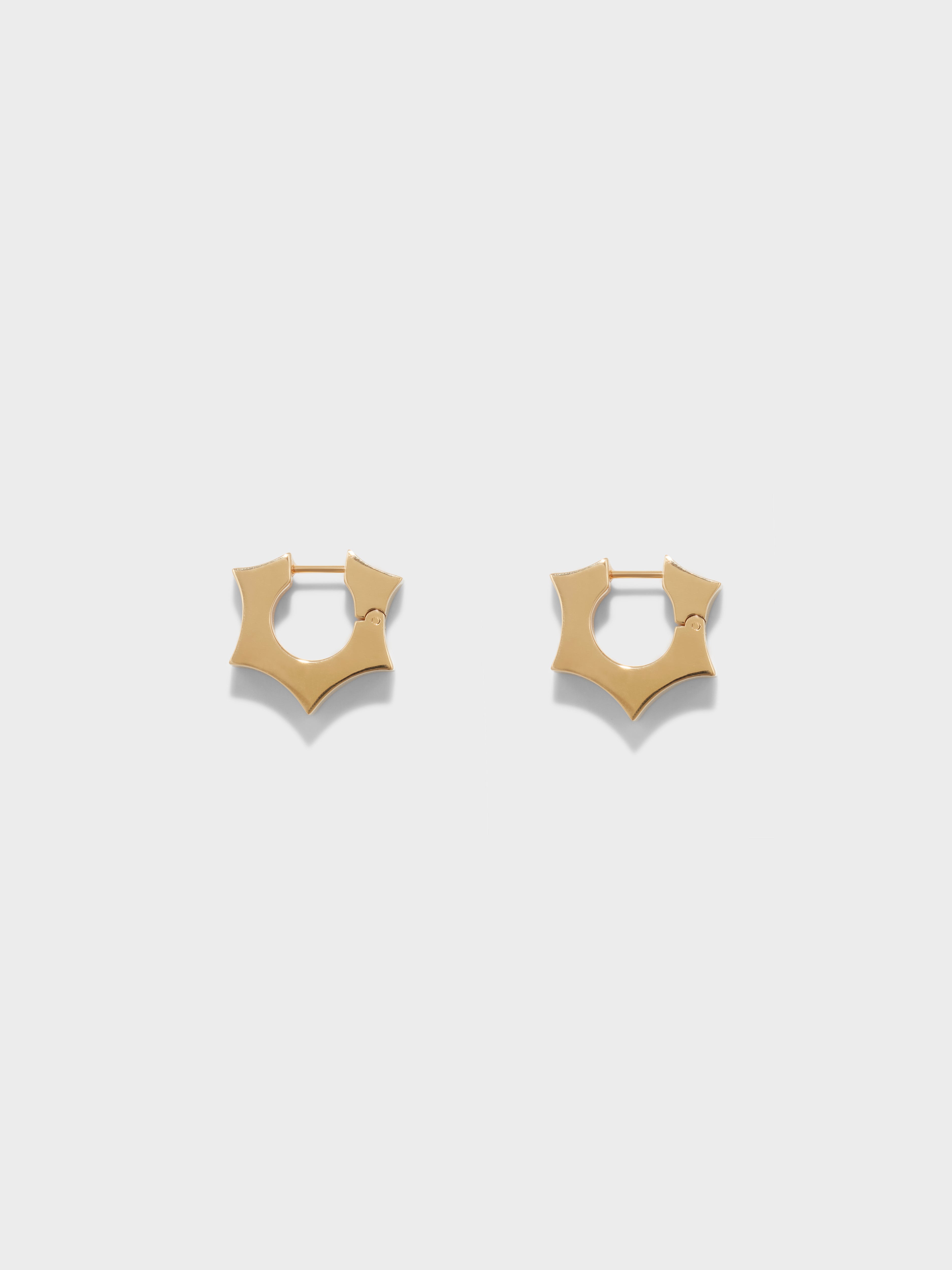 Parker 18kt Gold-Plated Hoop Earrings - Image 1