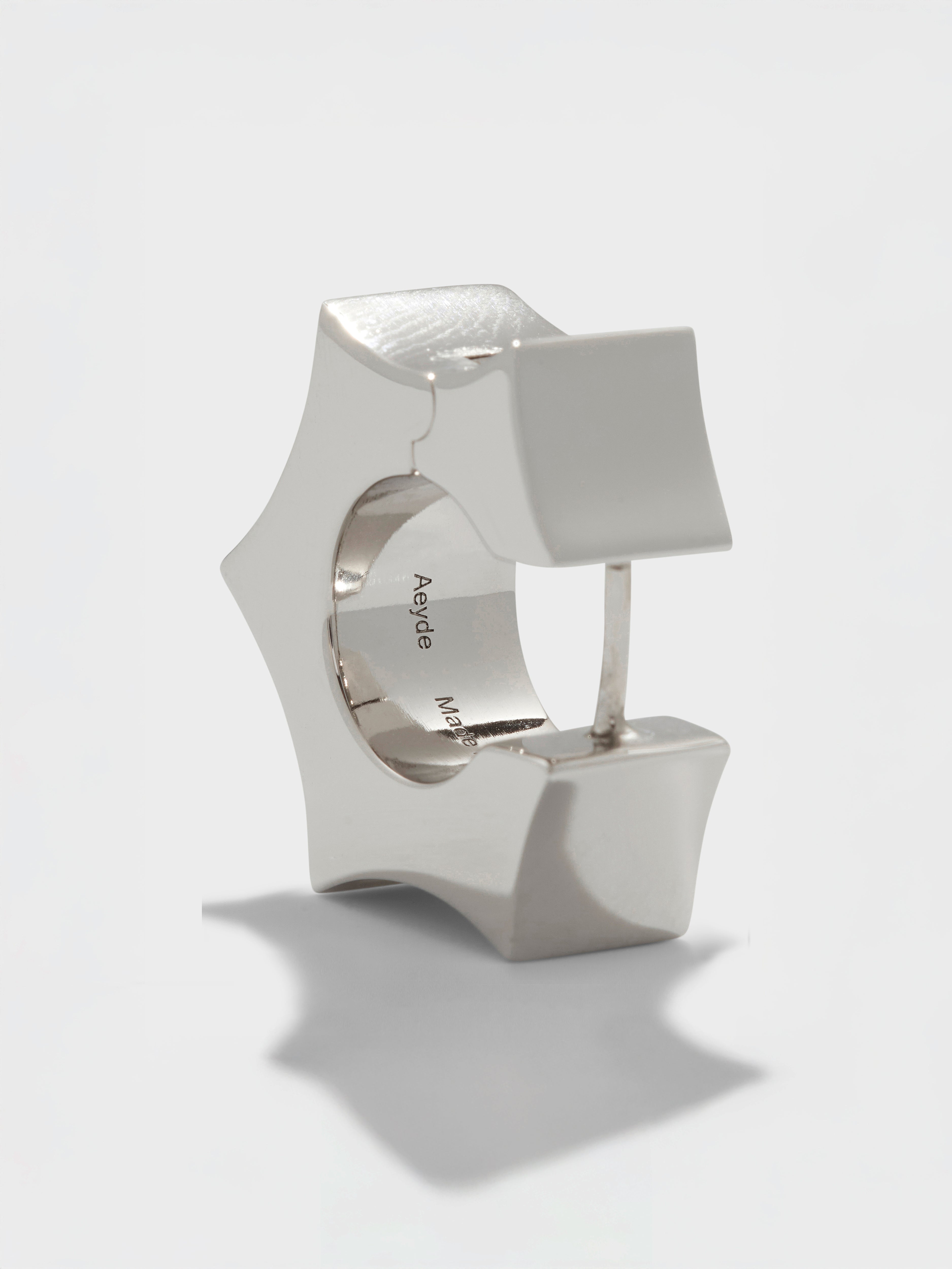Parker Palladium-Plated Hoop Earrings - Image 2