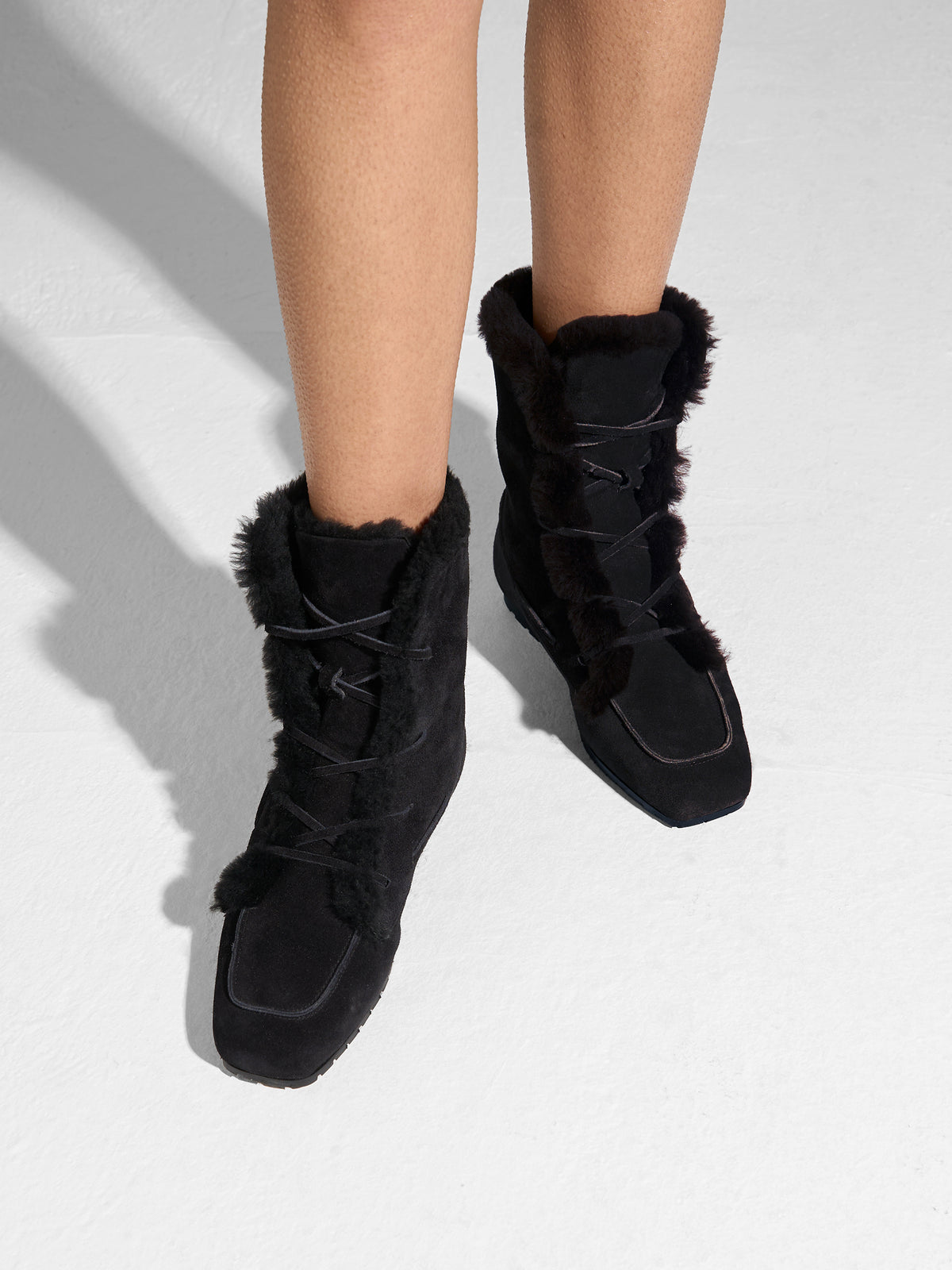 Paul Shearling Ankle Boots