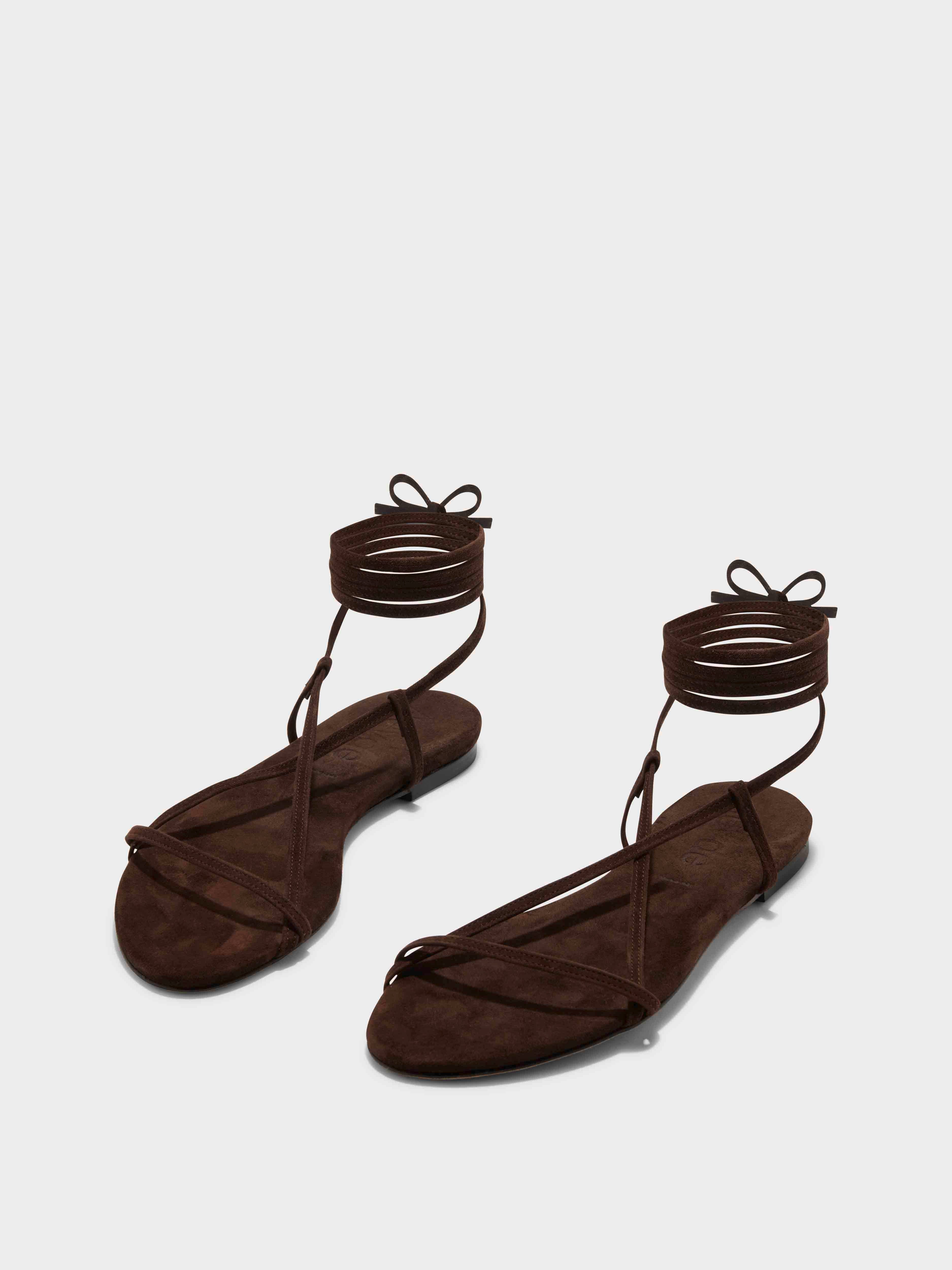 Penny Suede Sandals - Image 2