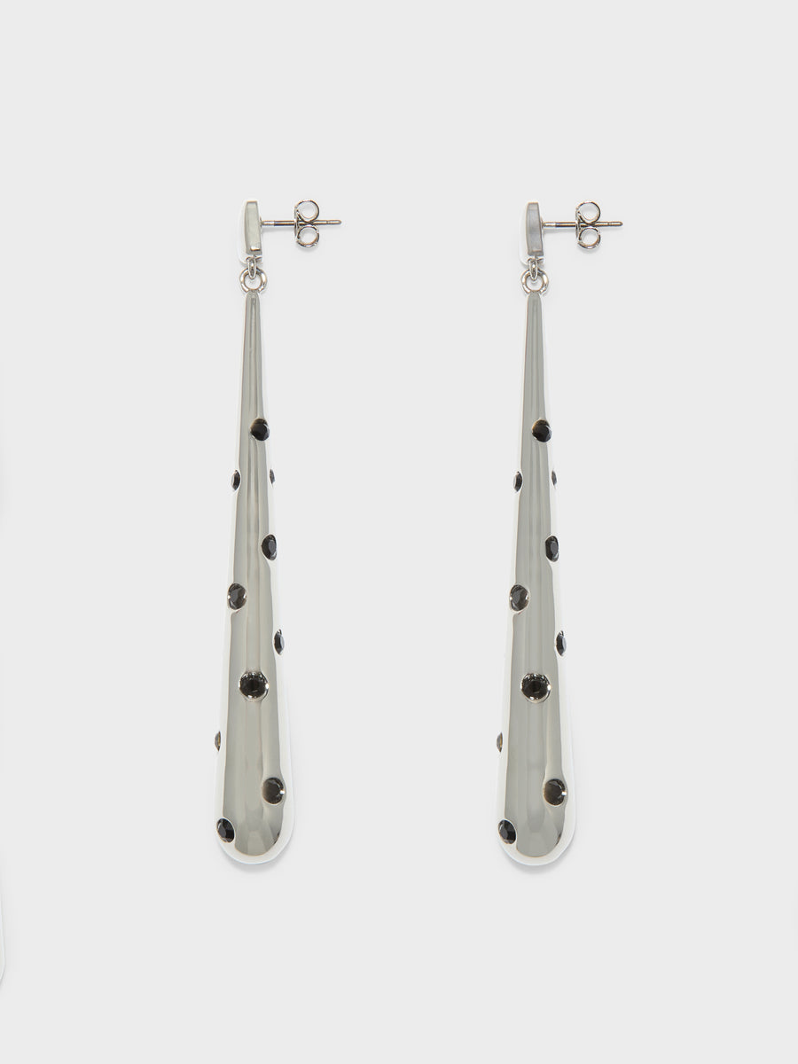 Perrin Palladium-Plated Earrings