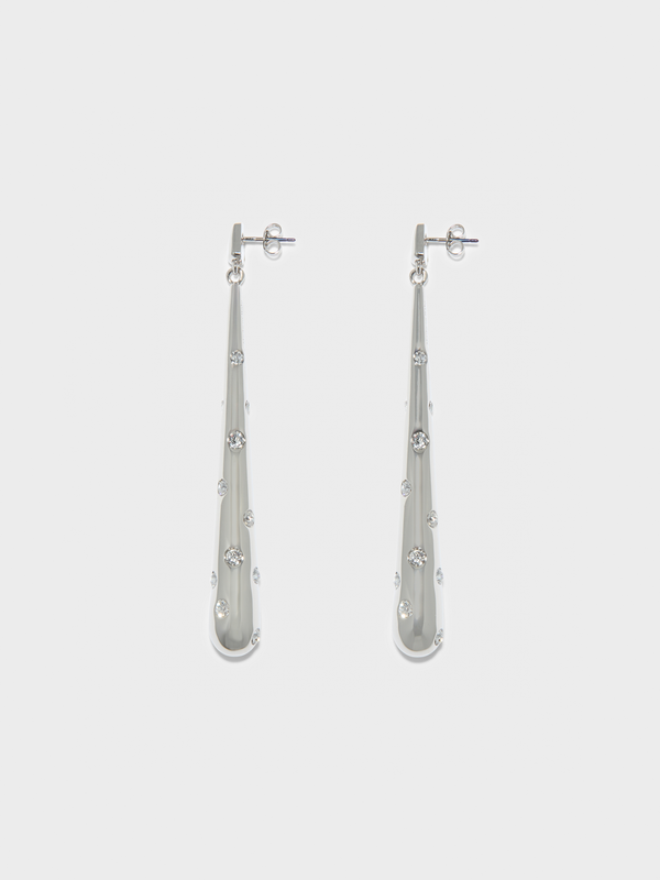 Perrin Palladium-Plated Earrings