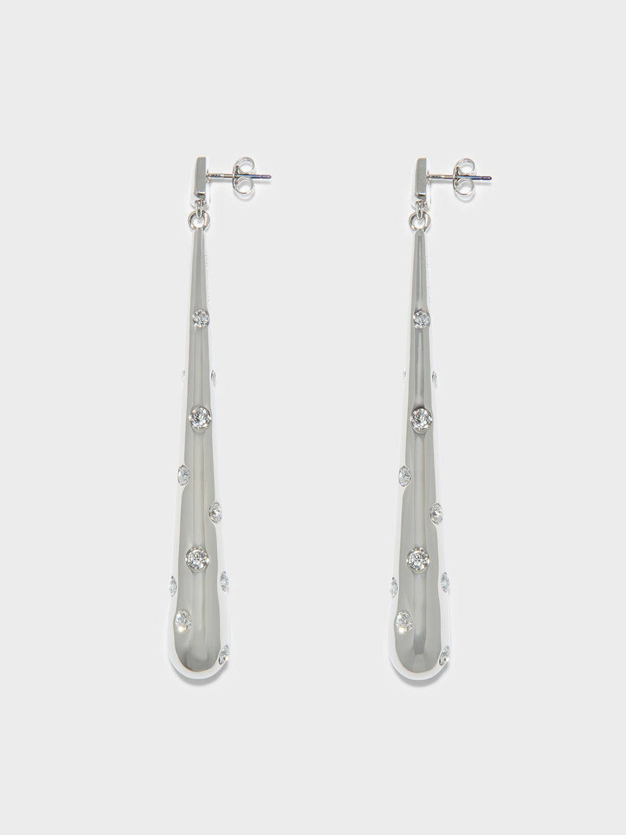 Perrin Palladium-Plated Earrings