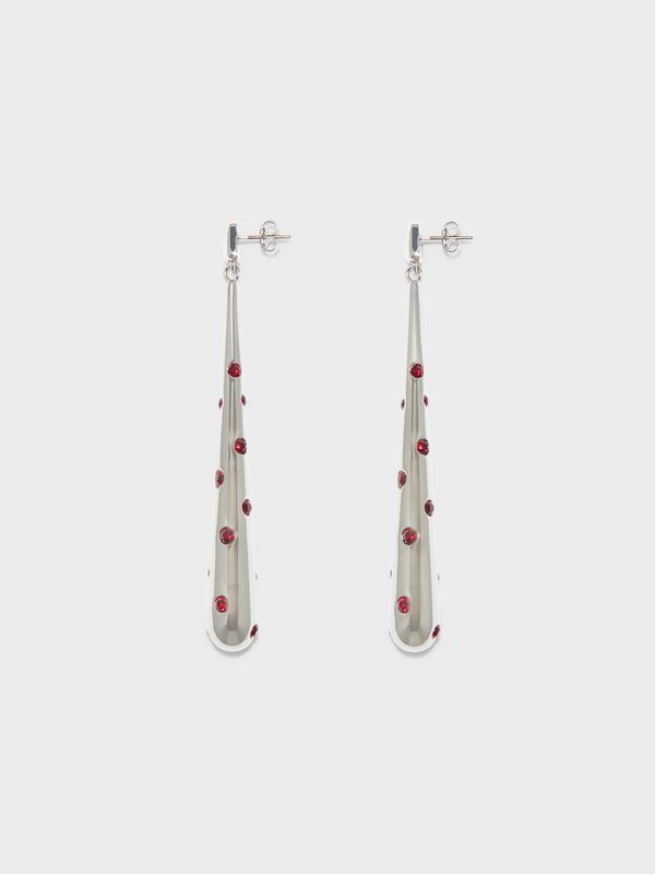 Perrin Palladium-Plated Earrings